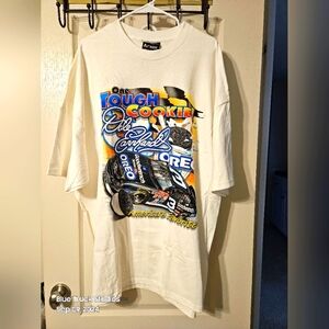 Dale Earnhardt One Tough Cookie Vintage Shirt  2X  Oreo Cookies